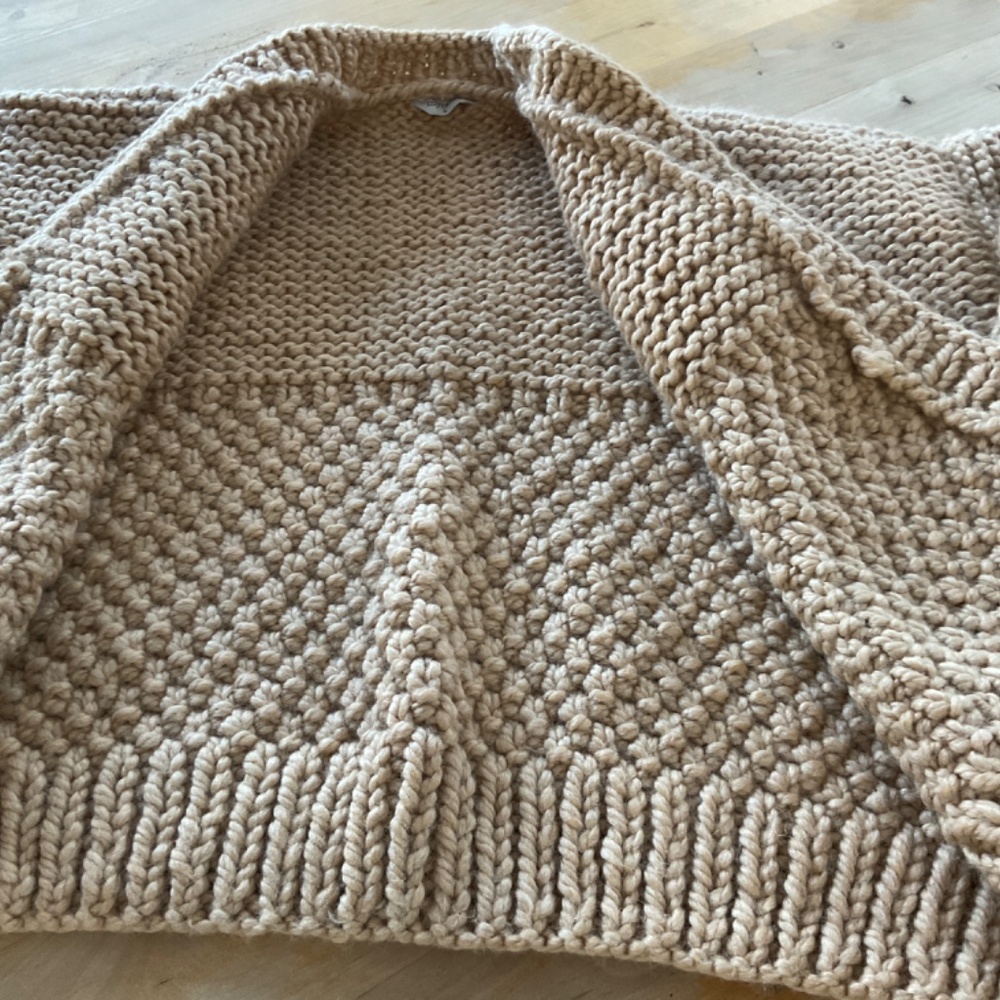 MYRACLE HAND MADE CARDIGAN …BRAND NEW/ 100 PERCENT ACRYLIC - Picture 8 of 9